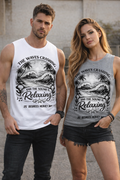 The Waves Crashing Tank Top - Hervey Bay Coastal Design